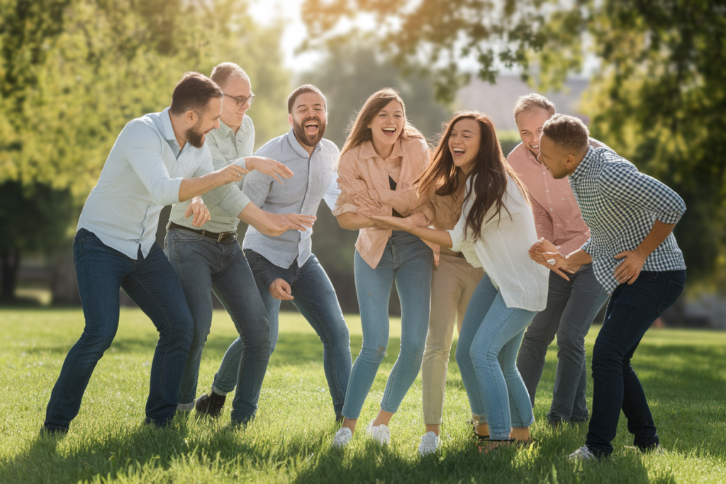Team Building Sans Budget : 10 Jeux d'Équipe Sans Matériel à Essayer