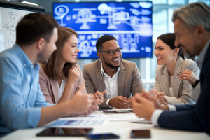 groupe-marketing-brainstorming-bureau-moderne