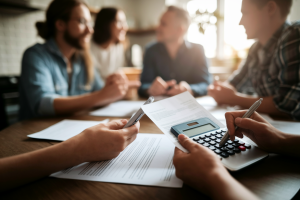 mains-documents-calculatrice-famille
