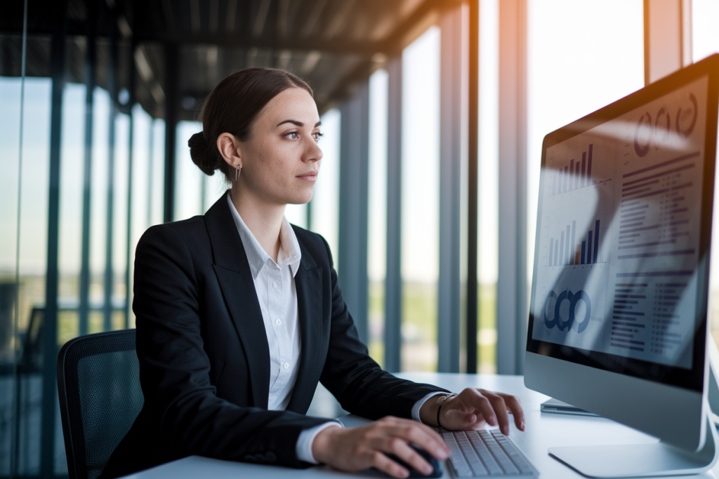 professionnel-bureau-moderne-ecran-finance