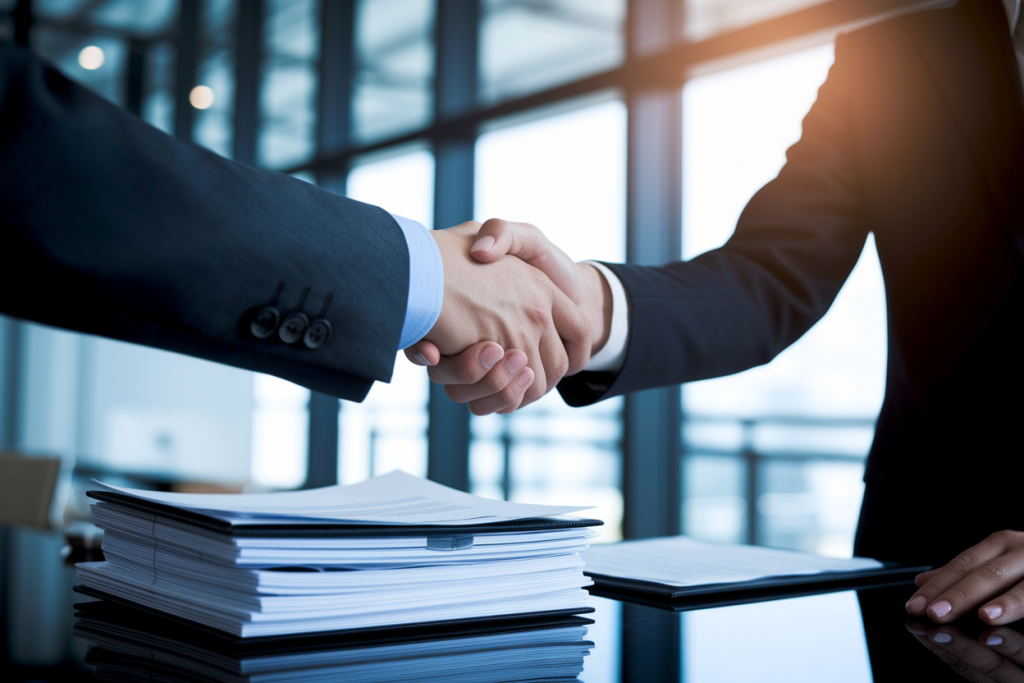 professionnels-poignee-main-bureau-contrat