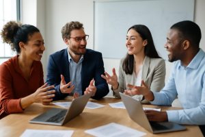 groupe-professionnels-table-reunion-discussion