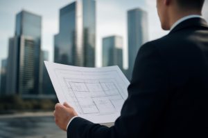 immeubles-gratte-ciel-professionnel-plans