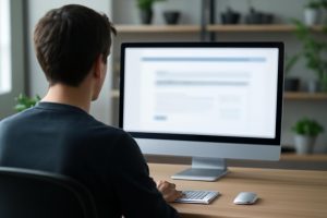 personne-bureau-ordinateur-moderne-gadgets-plantes