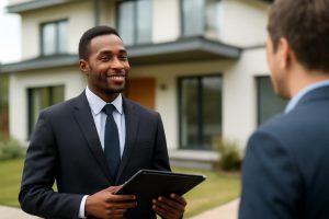 professionnel-affaires-maison-moderne-discussion