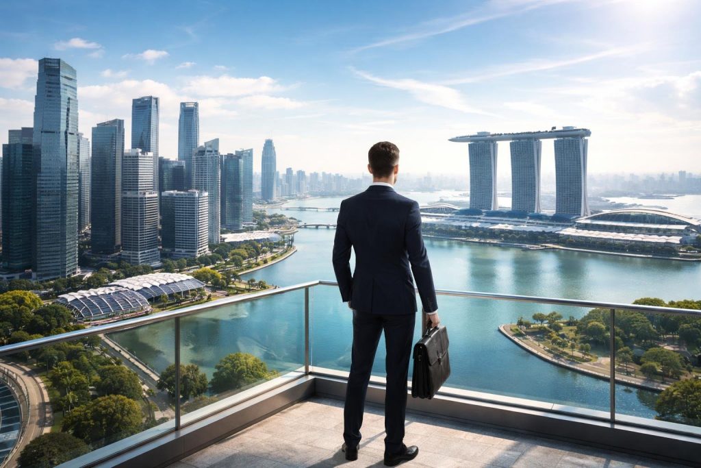 singapour-gratte-ciel-marina-bay-homme-affaires