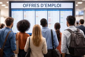 personnes-dos-tableau-affichage-offres-emploi
