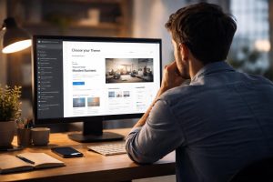 ecran-ordinateur-personne-bureau-moderne