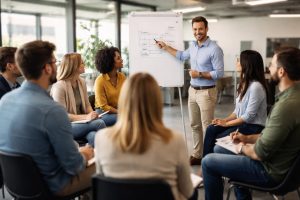 groupe-professionnels-formateur-tableau-сercle